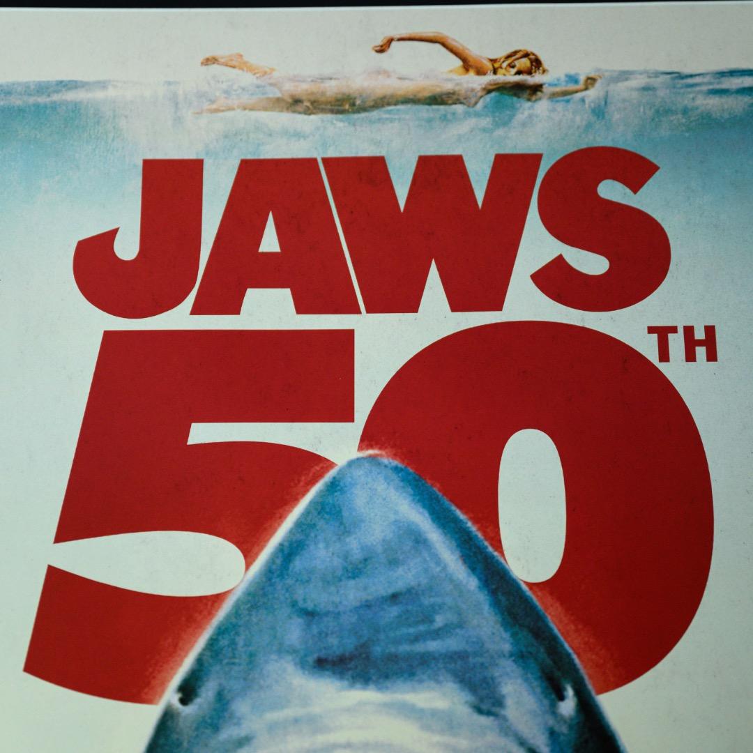 【映画館用両面ポスター】ジョーズ / Jaws 50th Anniversary