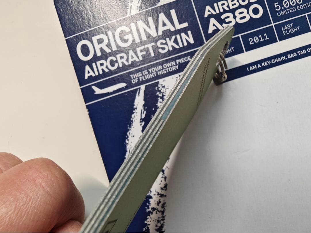 AF Air france Aviationtag A380 Glare材料