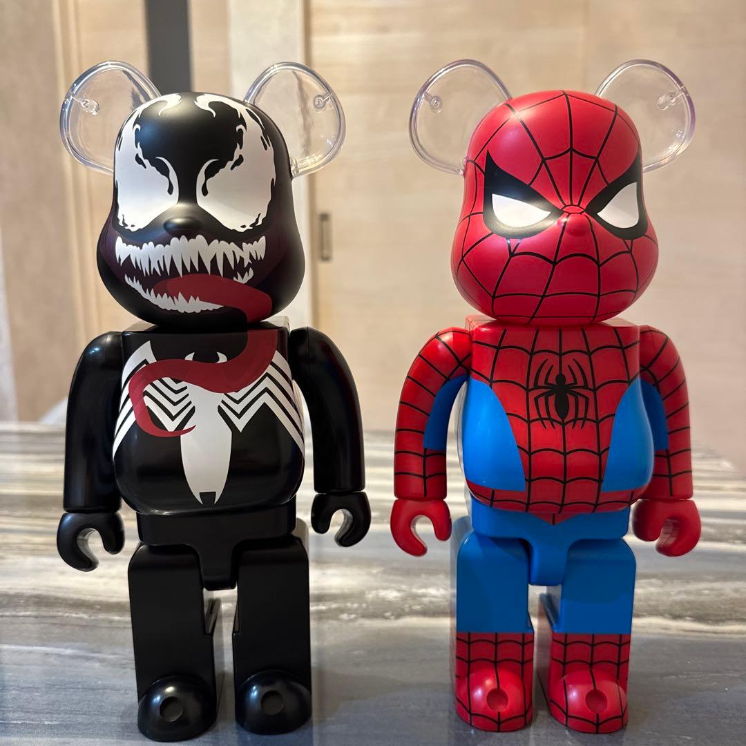ベアブリック400% スパイダーマン　ヴェノム