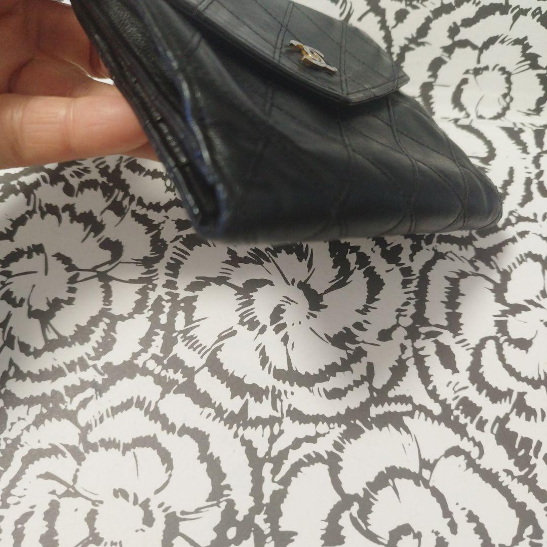 シャネルマトラッセピコローレ　ダブルホック折り財布♥