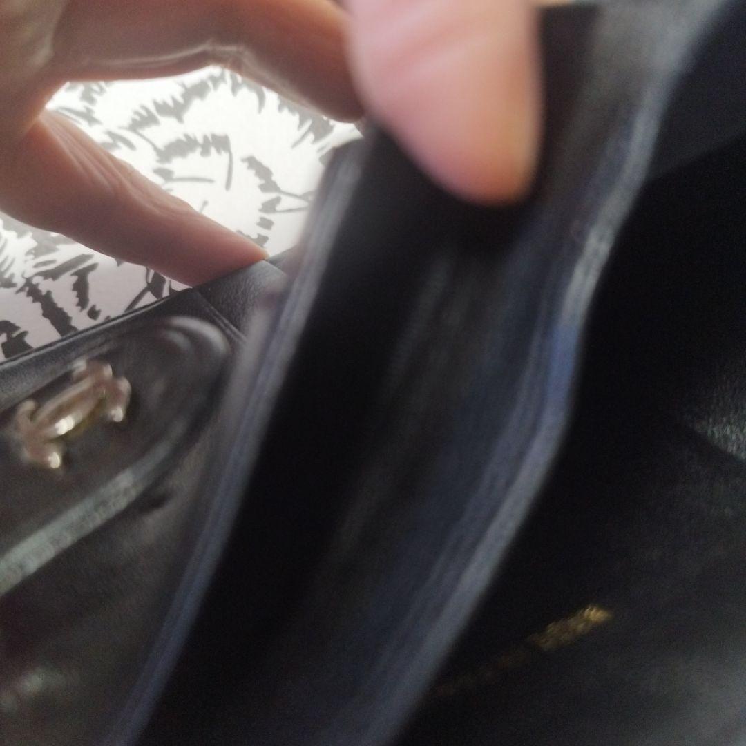 シャネルマトラッセピコローレ　ダブルホック折り財布♥