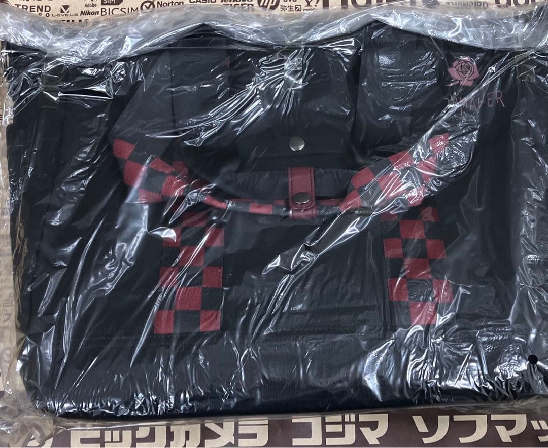 \" ハピメア \" イメージトート　ダークネスブラック　トートバック　カバン　鞄