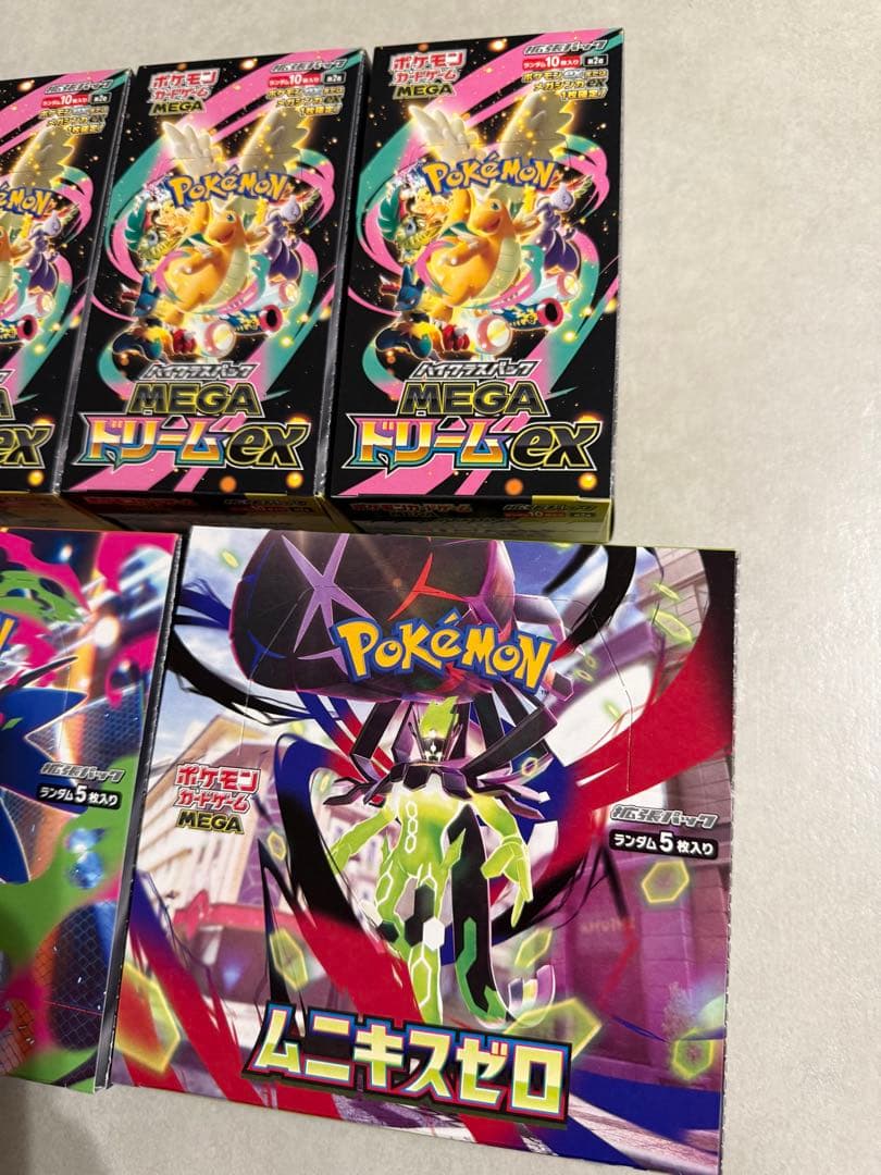 ポケカ　BOX MEGAドリームEX インフェルノX スタートデッキセット