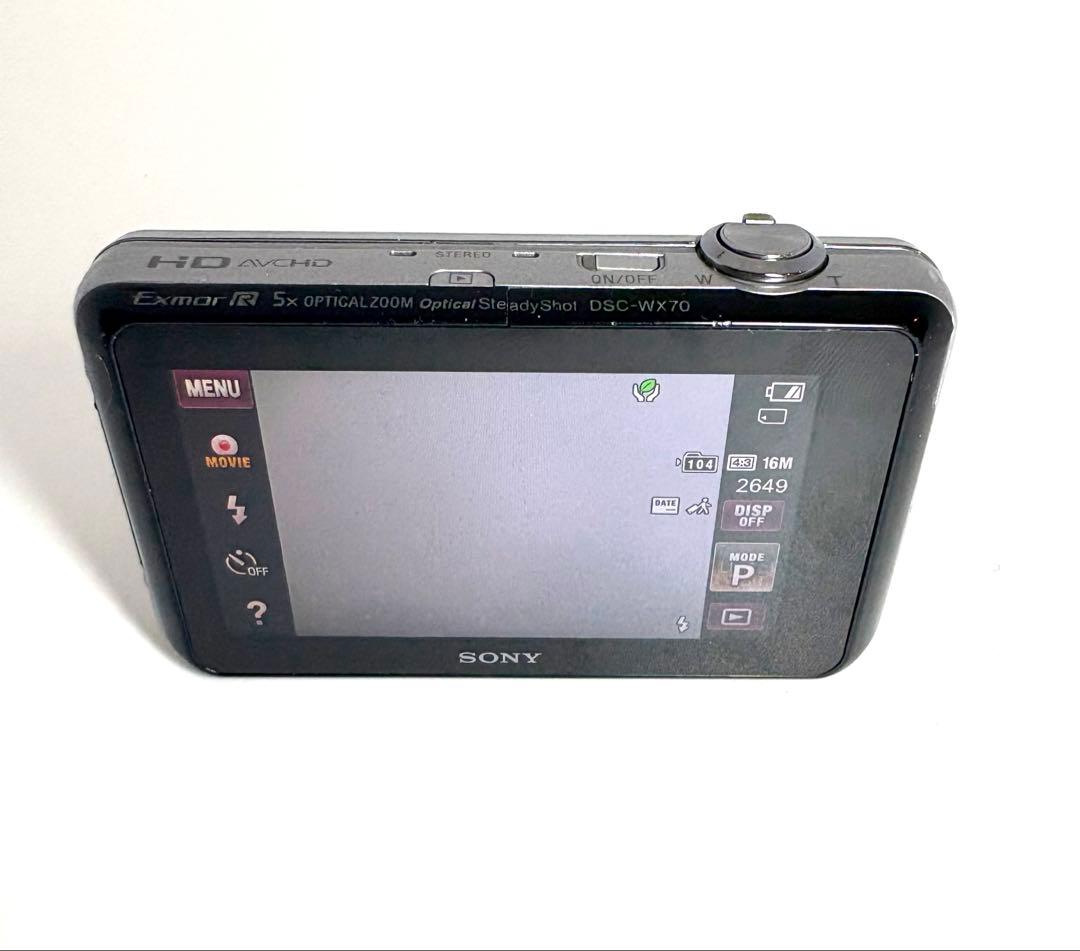 SONY Cyber−Shot DSC-WX70 シルバー　充電器つき
