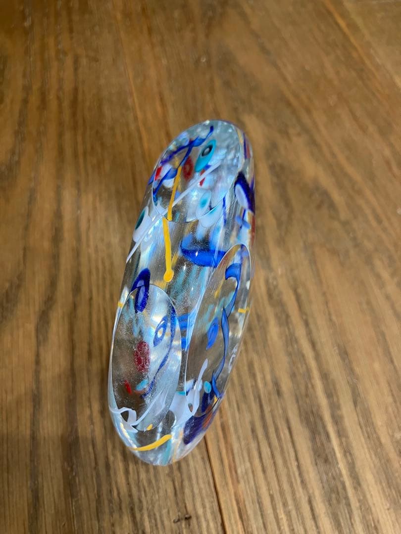 ヴィンテージ　ガラス　オブジェ　置物