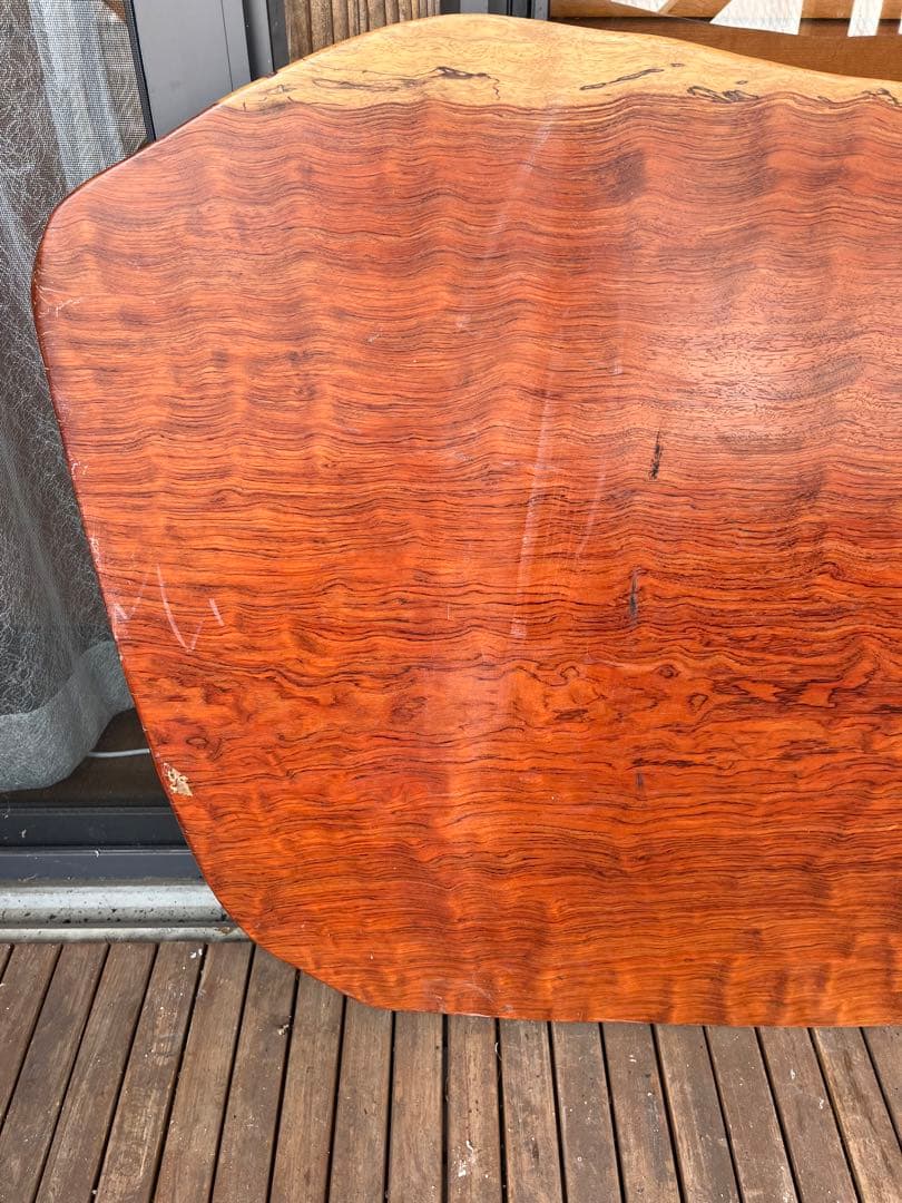 一枚板　仕上げ済　ブビンガ　ケヤキ　ウォルナット　トチ