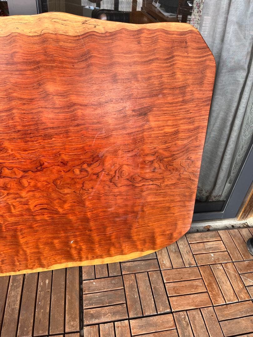 一枚板　仕上げ済　ブビンガ　ケヤキ　ウォルナット　トチ
