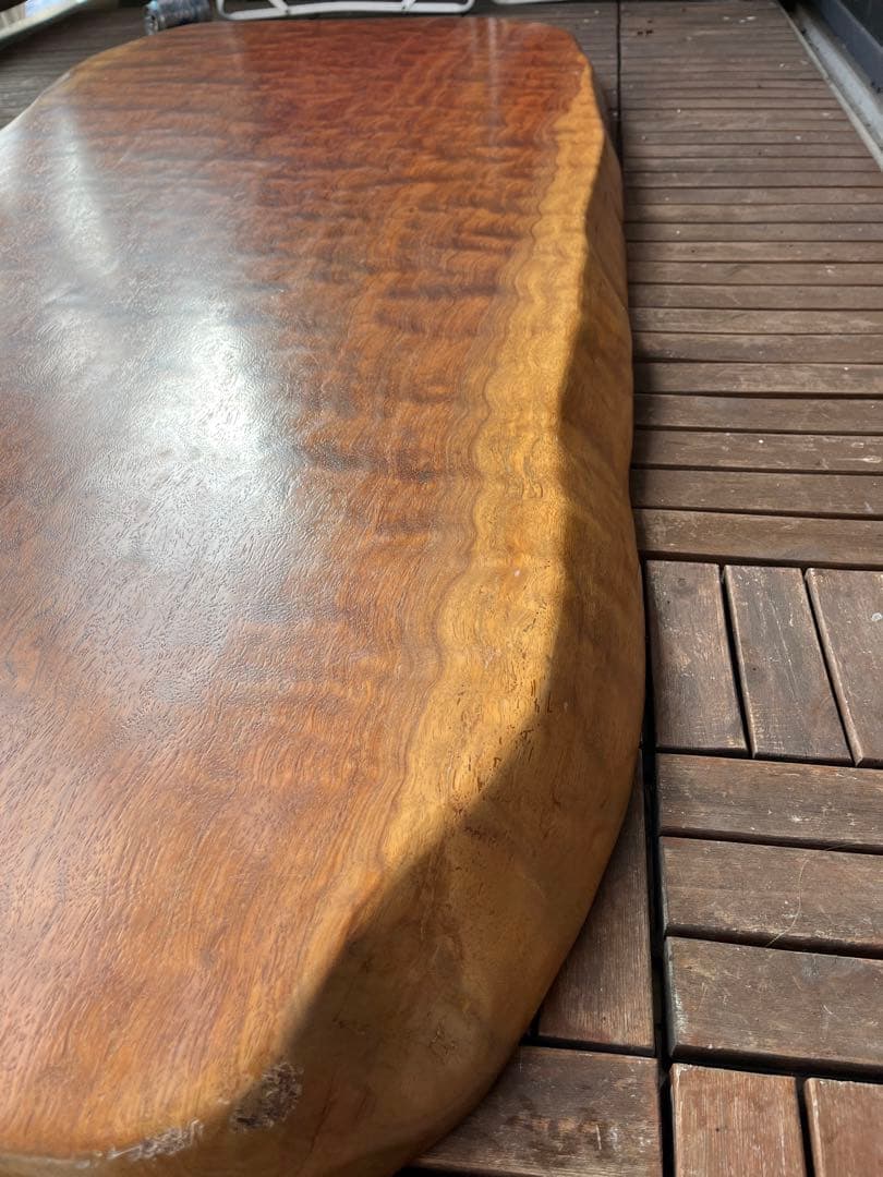 一枚板　仕上げ済　ブビンガ　ケヤキ　ウォルナット　トチ
