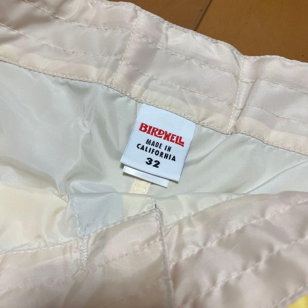 BIRDWELL 水着 32サイズ 茶色 ストライプ　新品未使用