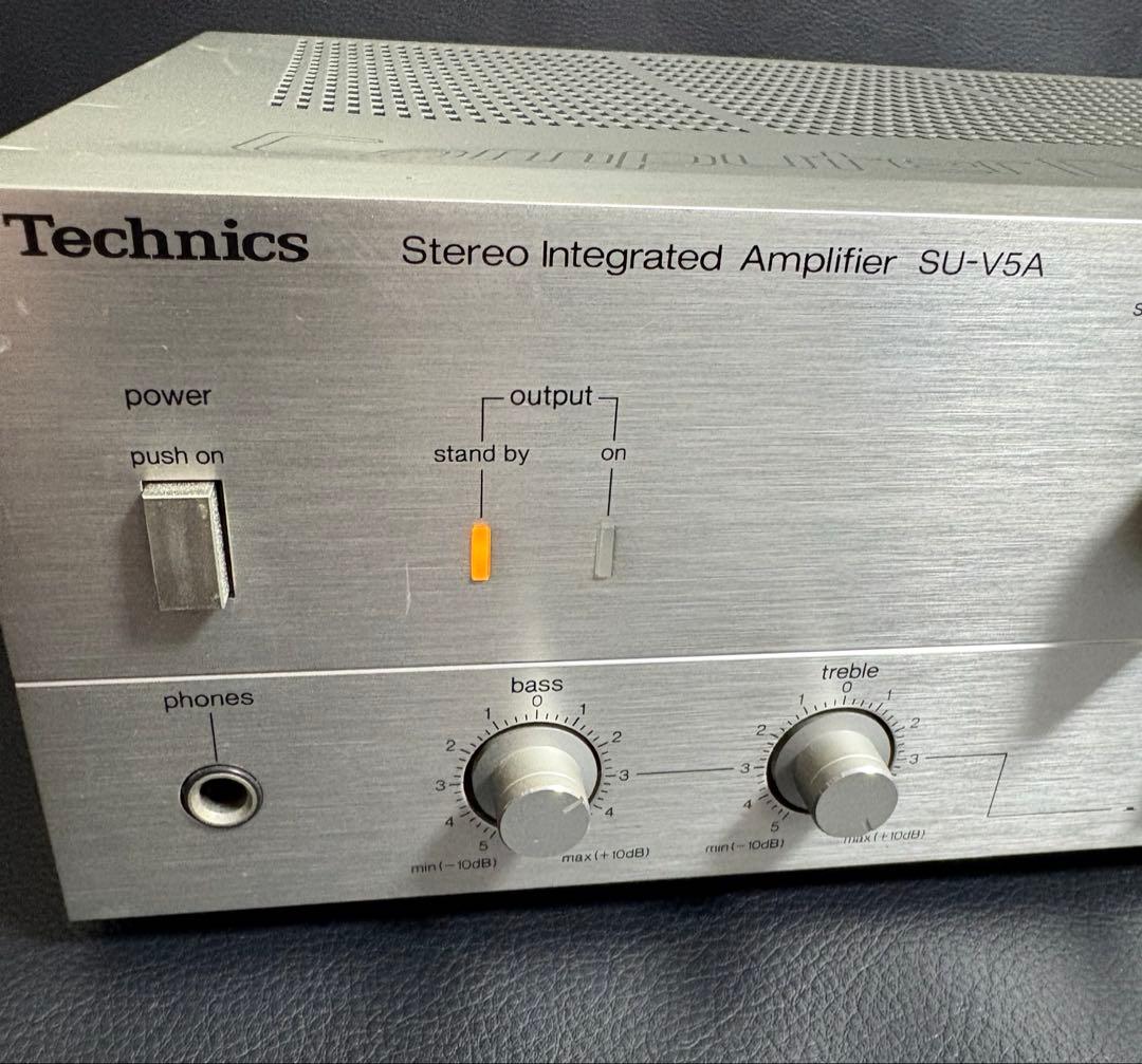 【通電確認済】テクニクス　Technics SU-V5A　アンプ
