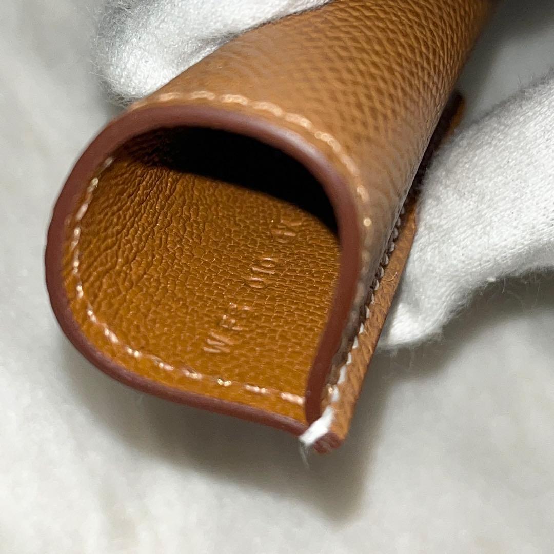 HERMES エルメス　リップスティックケース レザー　エヴァーカラー