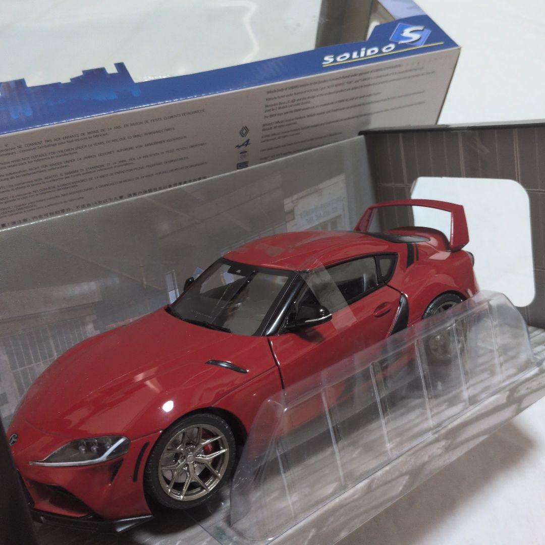 SOLIDO 1/18 トヨタ GR スープラ レッド