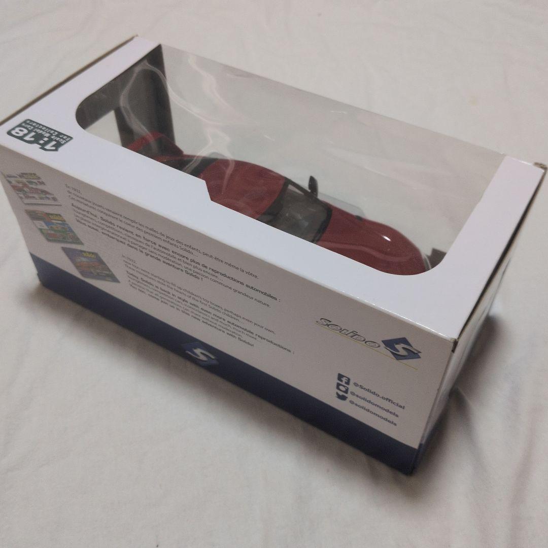 SOLIDO 1/18 トヨタ GR スープラ レッド