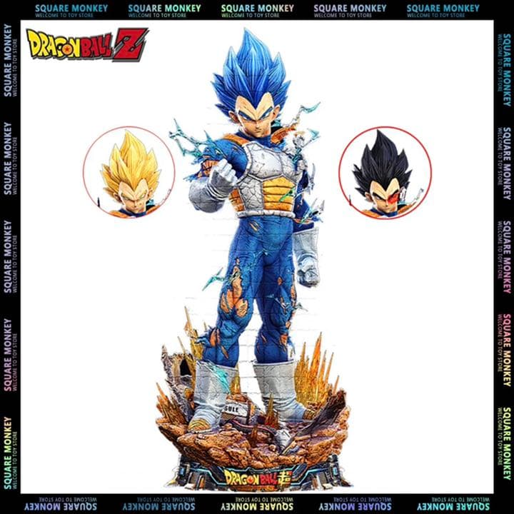 《激レア》特大ドラゴンボール　ベジータ　顔3種　フィギュア