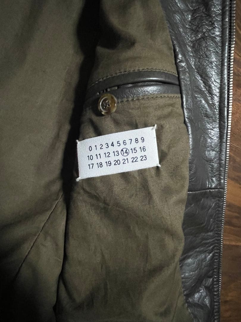 Maison Martin Margiela 11AW 八の字ライダース　44