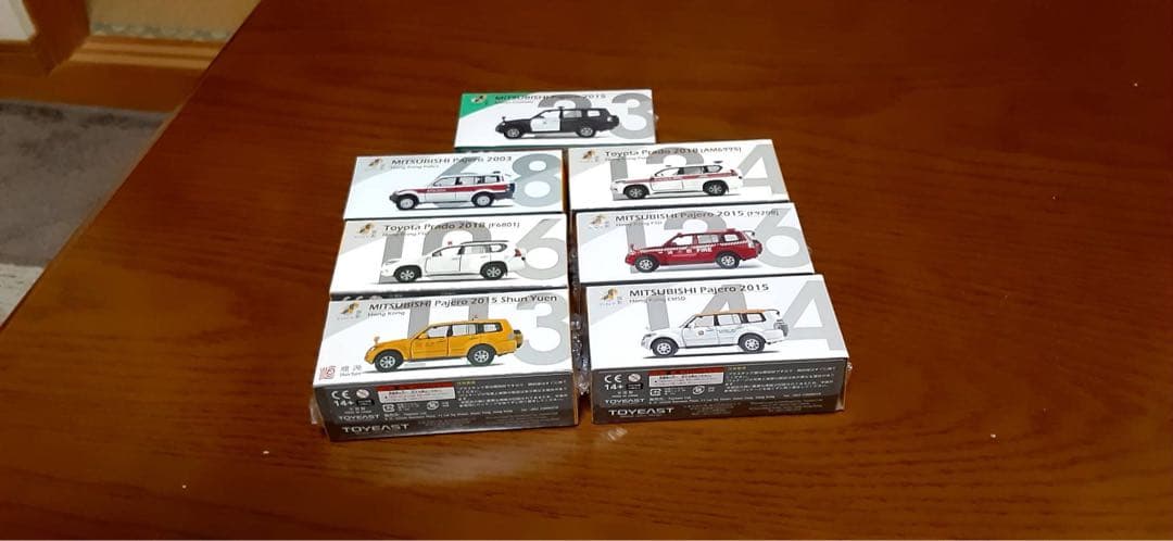 TINY タイニー　三菱　パジェロ　7台セット