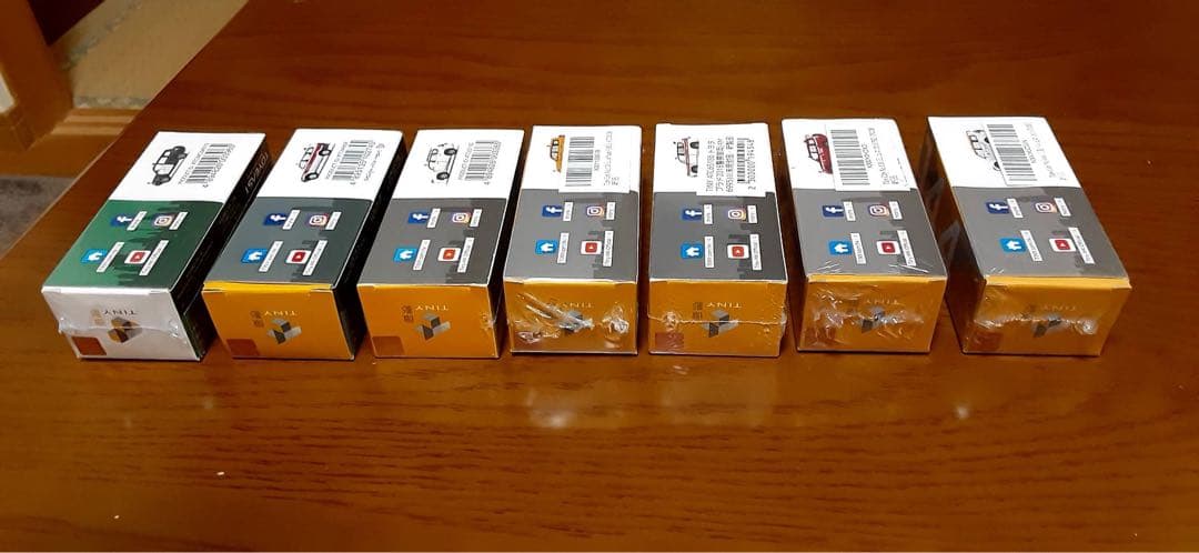 TINY タイニー　三菱　パジェロ　7台セット