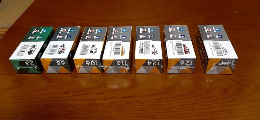 TINY タイニー　三菱　パジェロ　7台セット