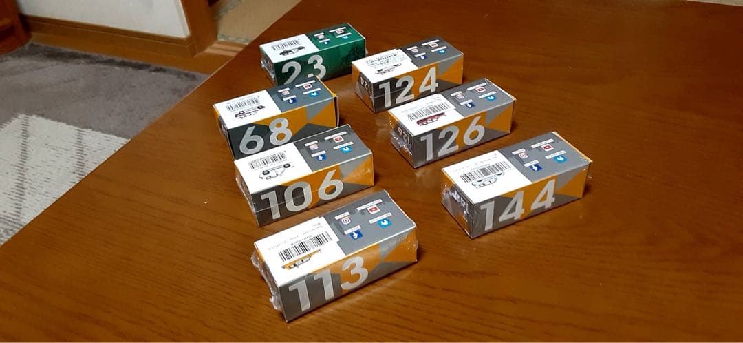 TINY タイニー　三菱　パジェロ　7台セット