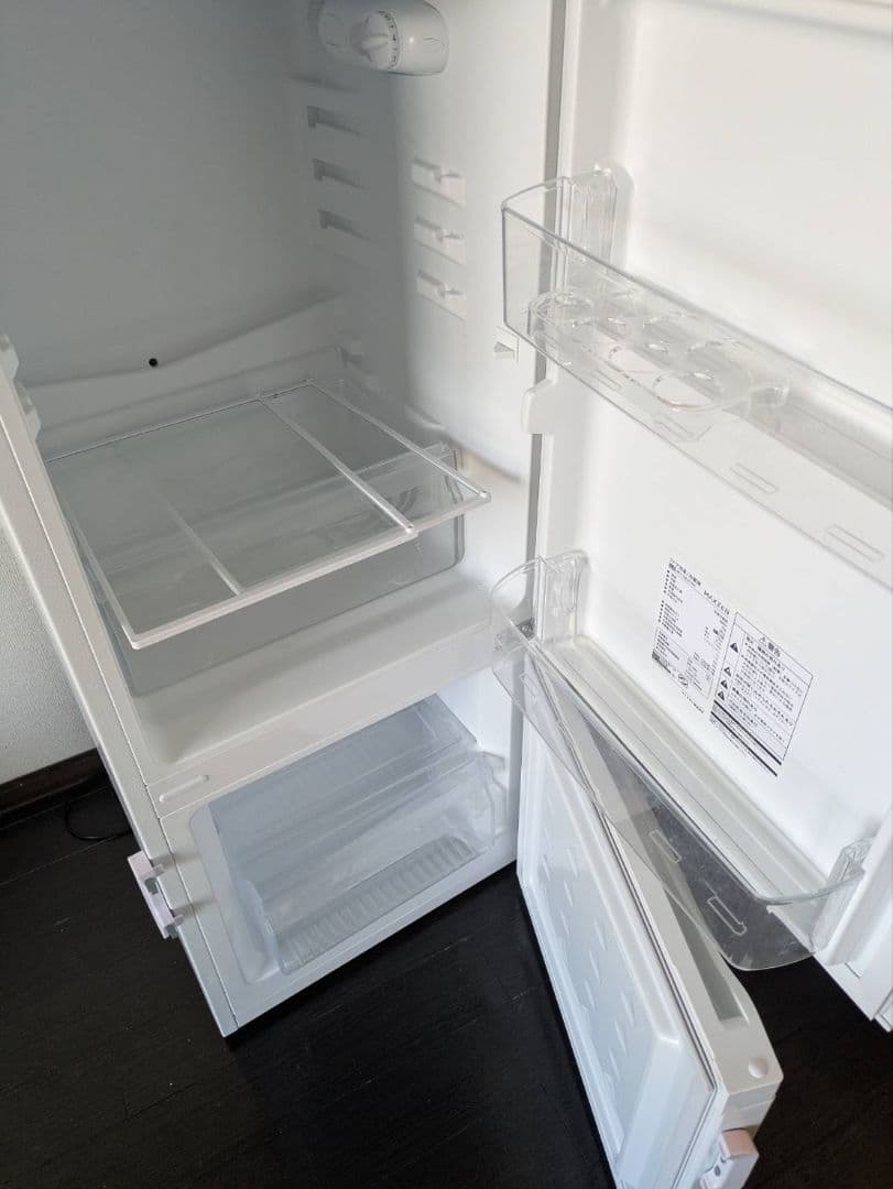 マクスゼン 冷凍冷蔵庫　 MAXZEN 2023年製 2ドア 117L ホワイト