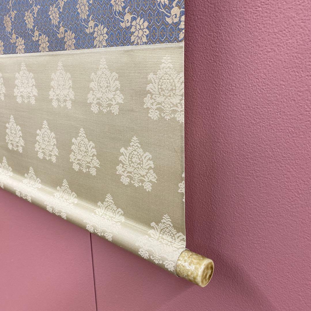 美品 掛け軸 中川幸彦作「富士」縁起物 共箱 美術年鑑掲載 太巻き付 正月