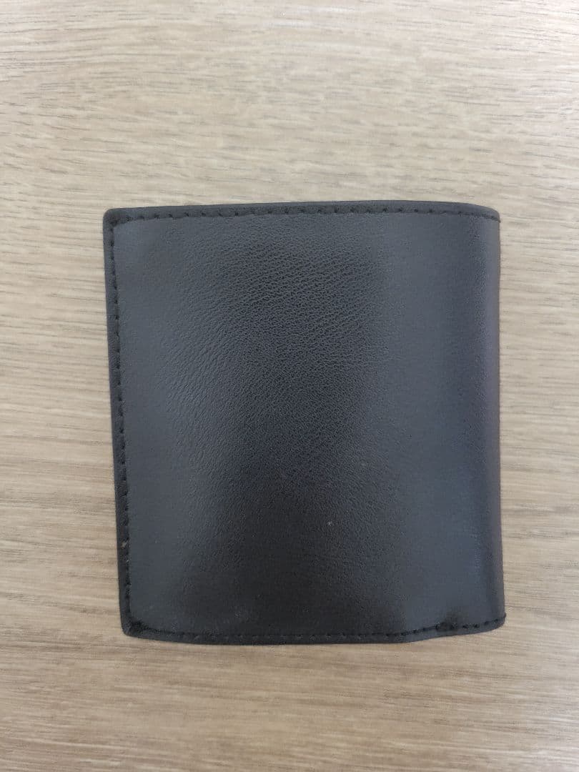 【廃盤品】 KENZO 二つ折り財布　ブラック　虎　TIGER ブルー　レザー