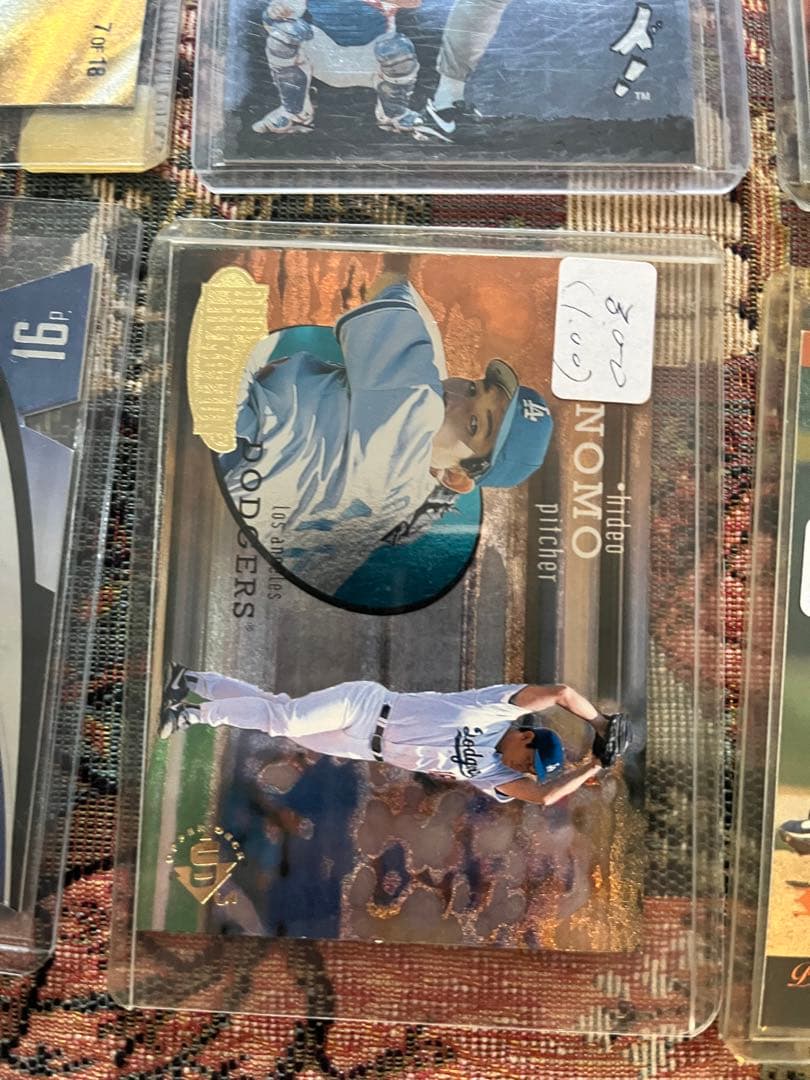 野茂英雄　ドジャース　野球カード