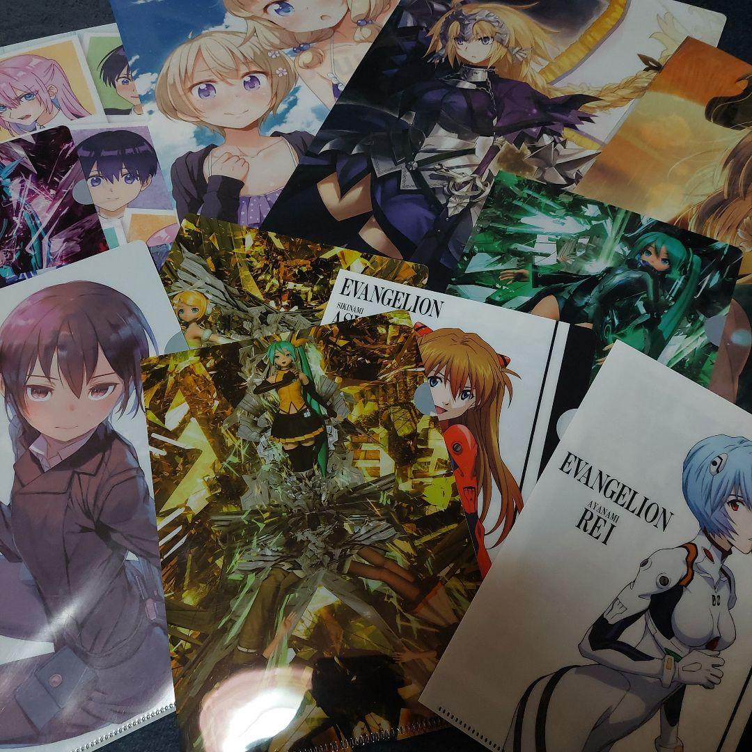 110枚以上 クリアファイル 下敷き まとめ売り