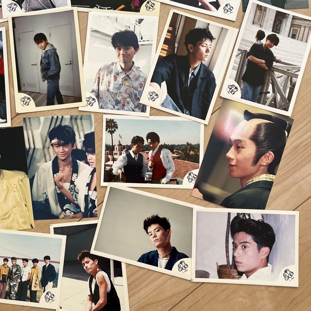 【東敦子】佐藤敦啓、内海光司、写真60枚位！うちわ…貴重２本！！