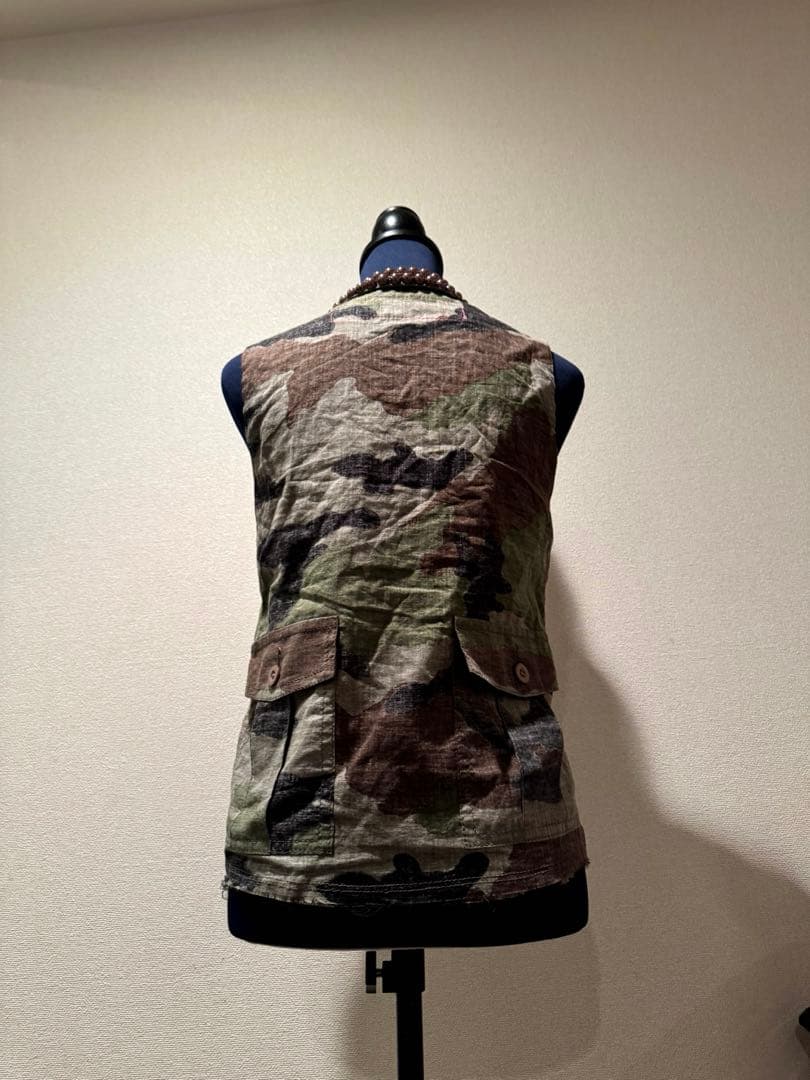 【希少】コムデギャルソン✨ジュンヤワタナベマンパール迷彩柄タンクトップ