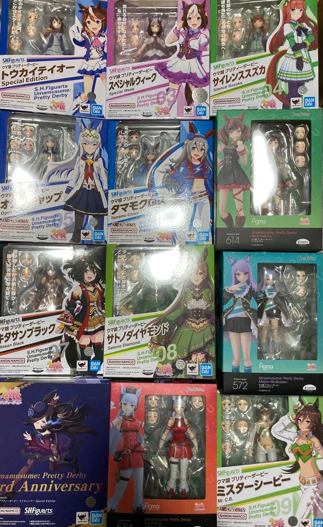 ウマ娘　S.H.Figuarts figma 12体セット