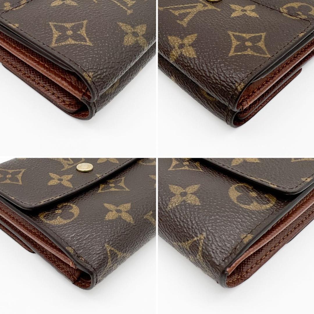 【美品】ヴィトン モノグラム ポルトモネビエ カルトクレディ Wホック 財布