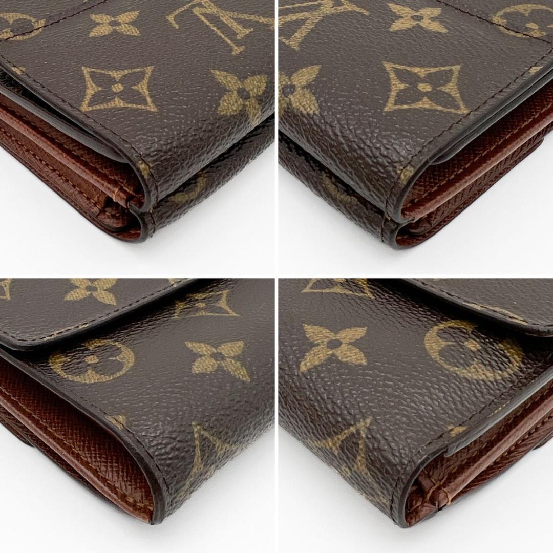 【美品】ヴィトン モノグラム ポルトモネビエ カルトクレディ Wホック 財布