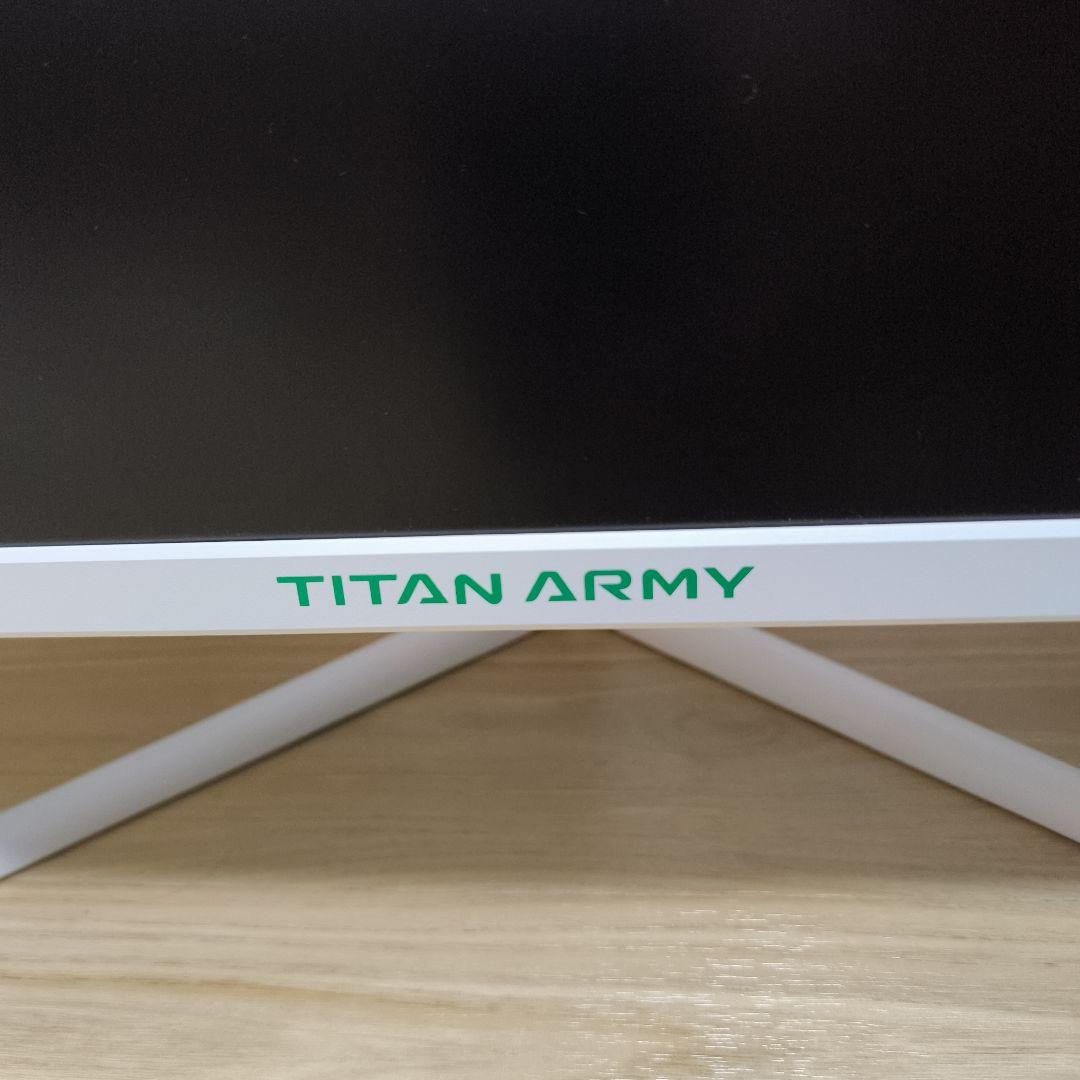 TITAN ARMY 27G2R　27インチ　モニター　WQHD
