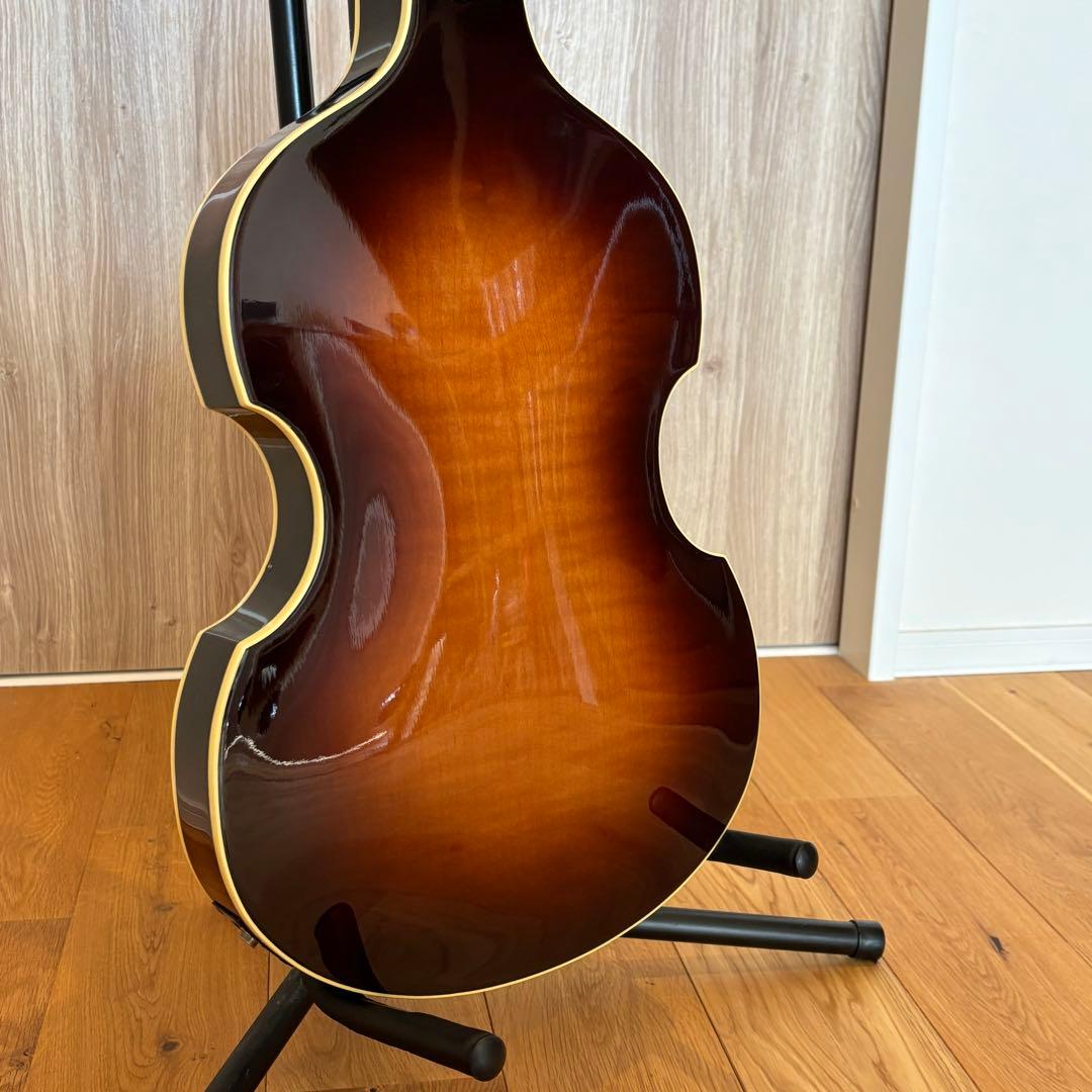 【希少ヘッド】Greco バイオリンベース 【ケース付き】