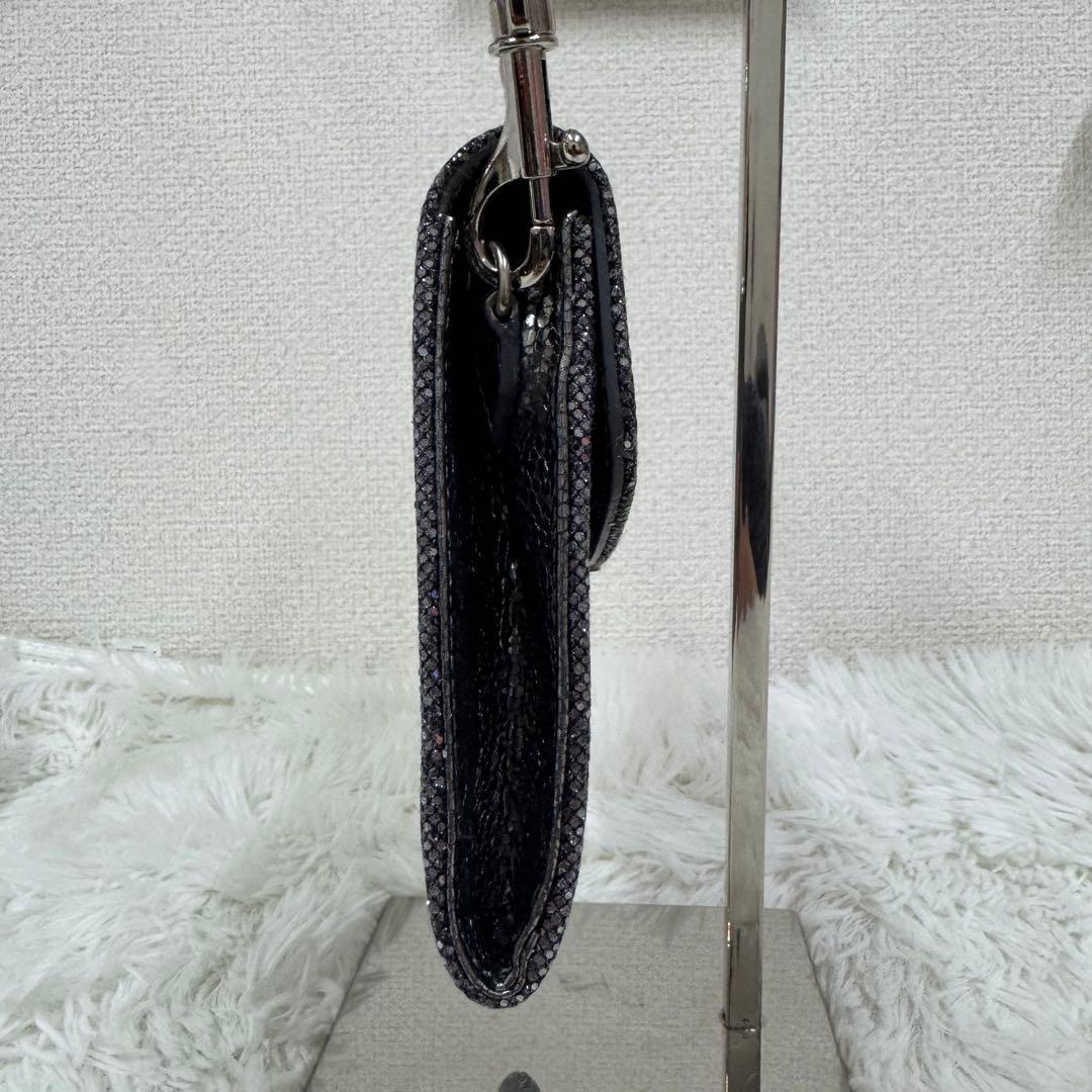 JIMMY CHOO 2way ギャラ付 スパンコール クラッチバッグ