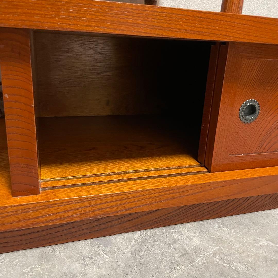 曙工芸　置き床和家具　和室置床置飾り棚 盆栽台　サイドボード 昭和レトロ