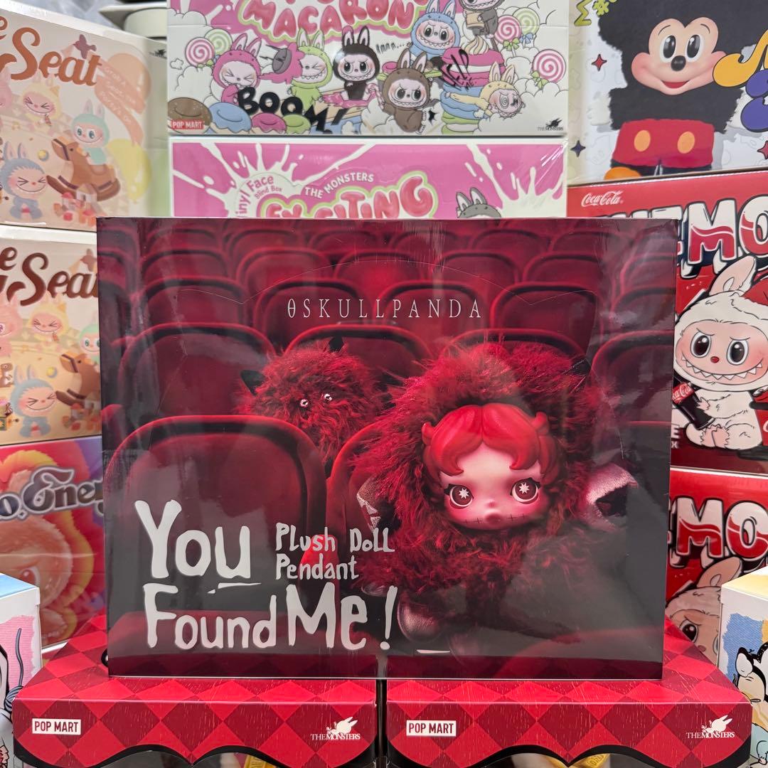 SKULLPANDA You Found Me! シリーズ ぬいぐるみペンダント
