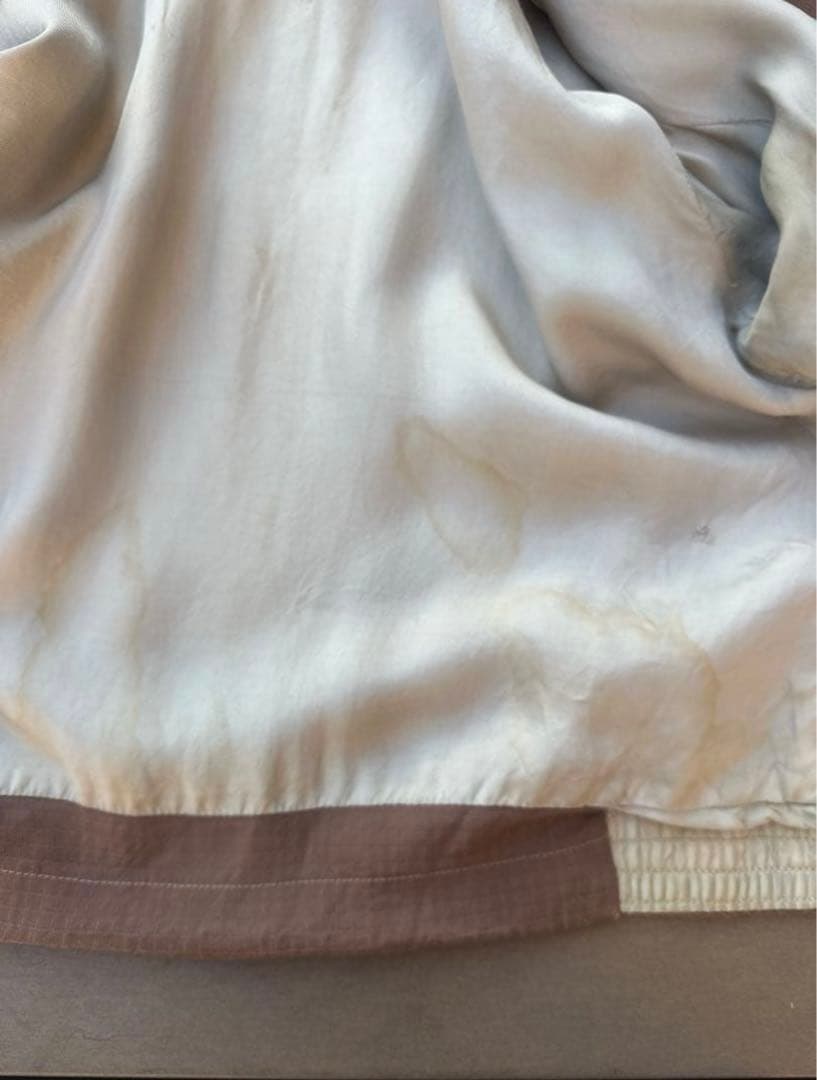 50s ギャバジンジャケット　ギャバジャン　レーヨン　ロカビリー　ヴィンテージ