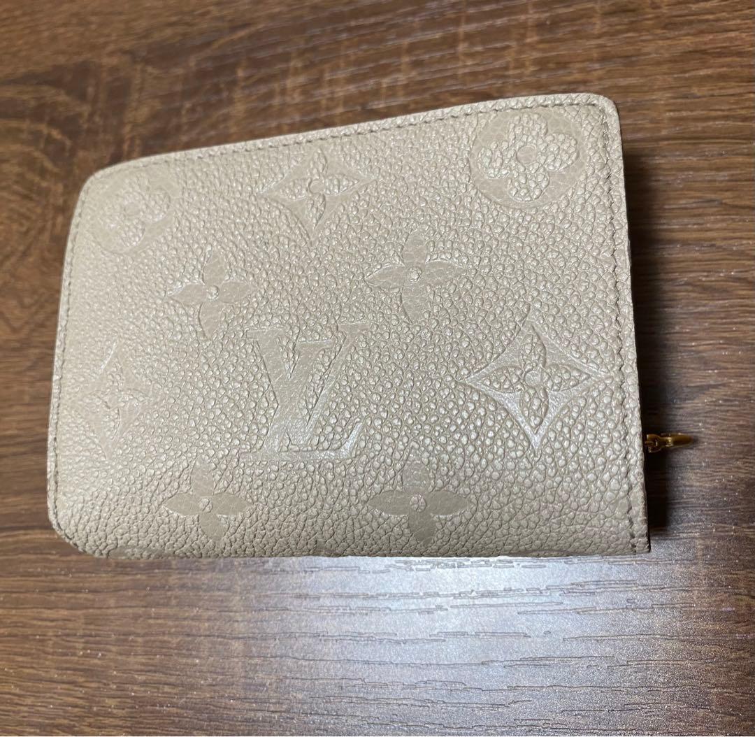 ルイヴィトン　モノグラム アンプラント ポルトフォイユ クレア 二つ折り財布