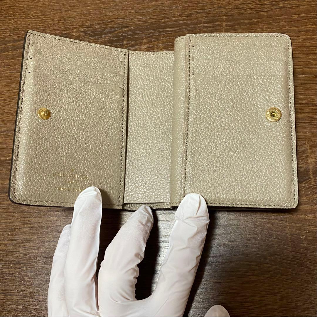 ルイヴィトン　モノグラム アンプラント ポルトフォイユ クレア 二つ折り財布