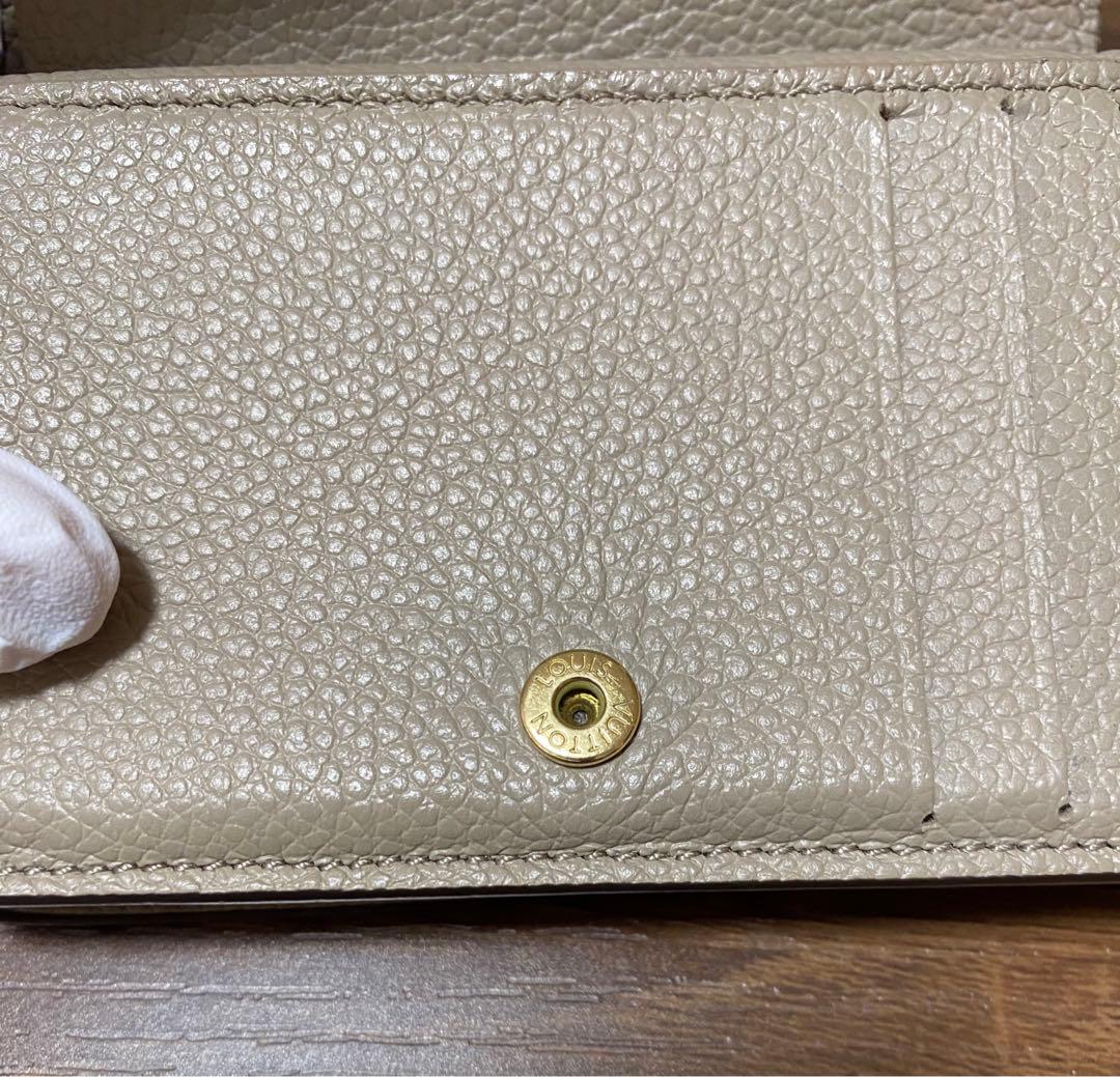 ルイヴィトン　モノグラム アンプラント ポルトフォイユ クレア 二つ折り財布