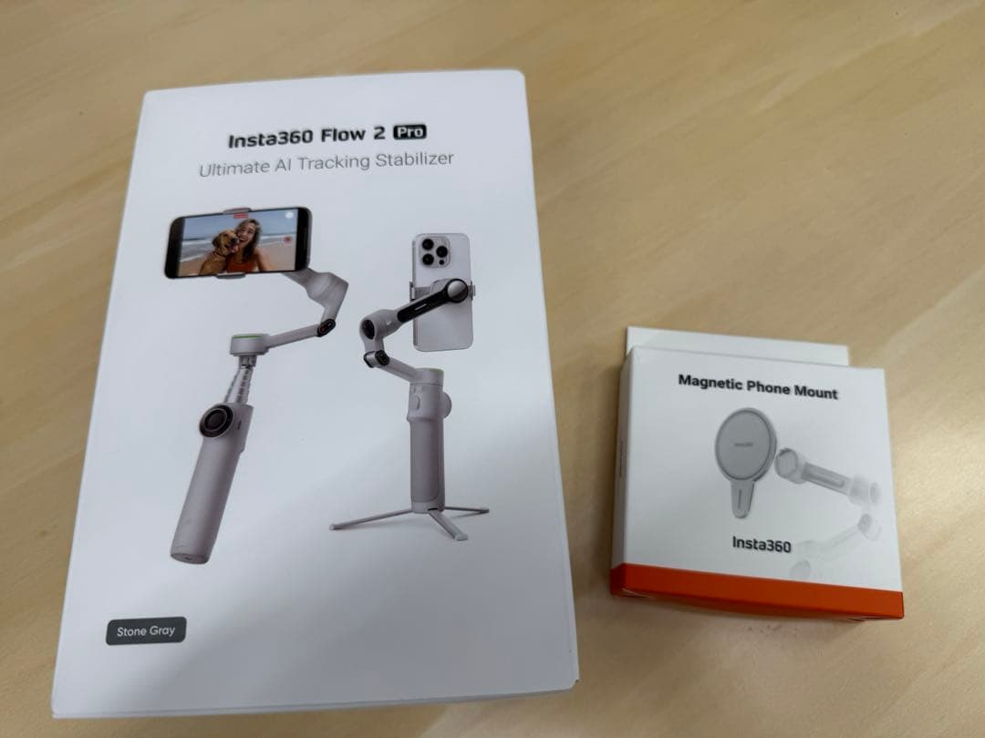 Insta360 Flow 2 pro ＋磁気スマートフォンマウント