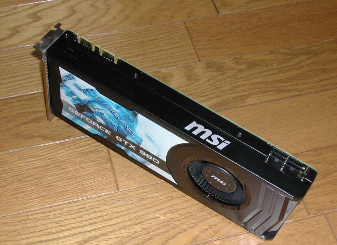 グラフィックボード・グラボ・ビデオカード MSI GeForce GTX980 4GD5 V1