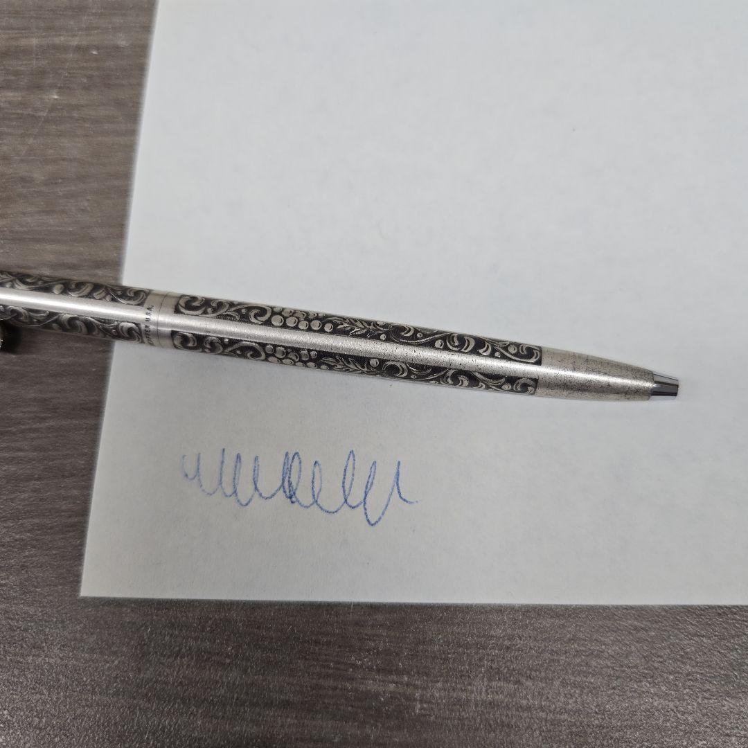シェーファー スターリングシルバー ボールペン 葡萄柄