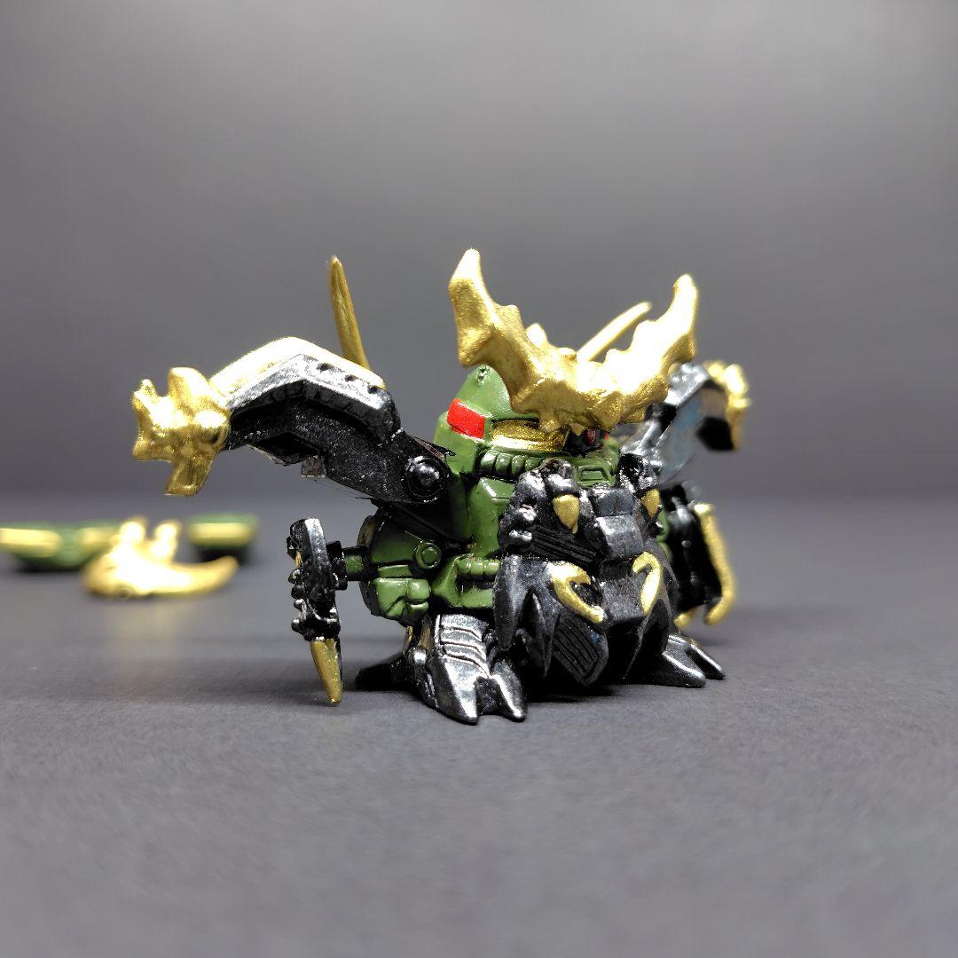 ガン消し　復活闇将軍　殺駆頭パーツ付きリペイント