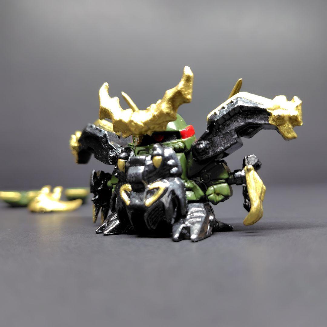 ガン消し　復活闇将軍　殺駆頭パーツ付きリペイント