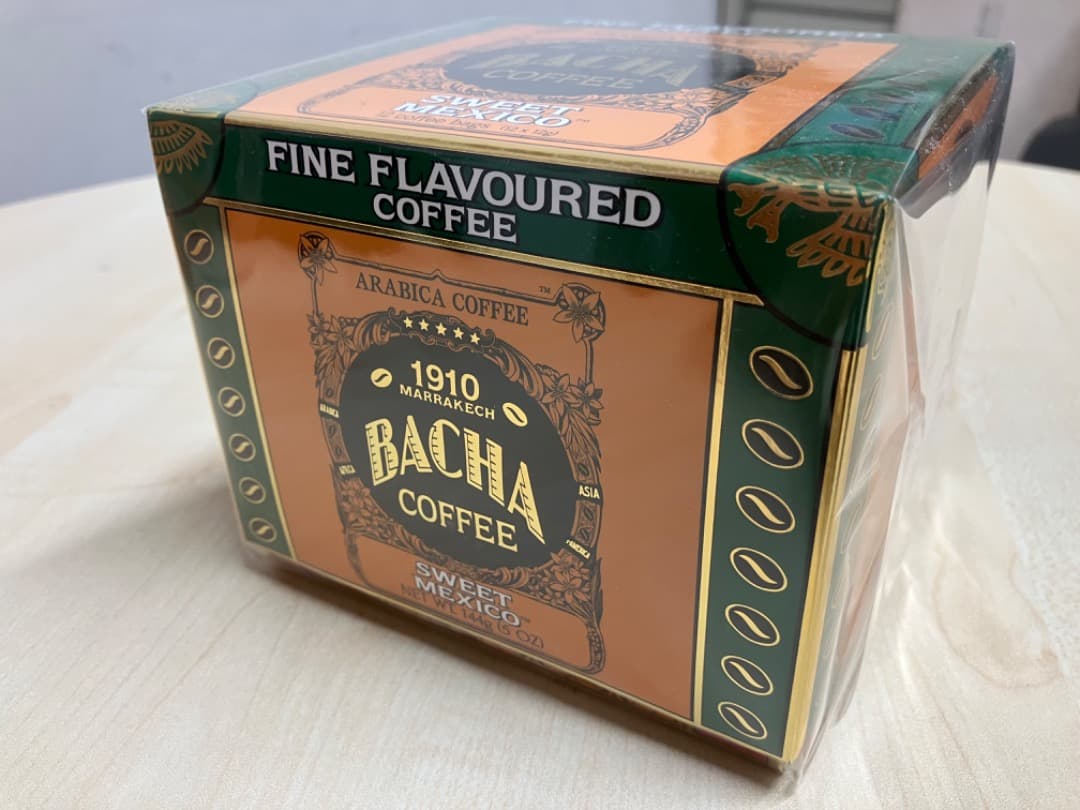 BACHA COFFEE 箱付きセット販売（１２袋×４箱）
