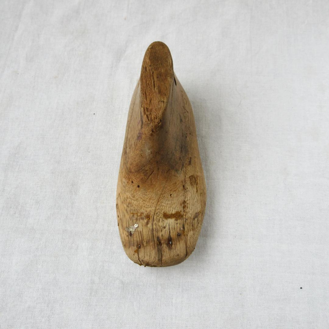 アンティーク　木製シューモールド　ベビーサイズ