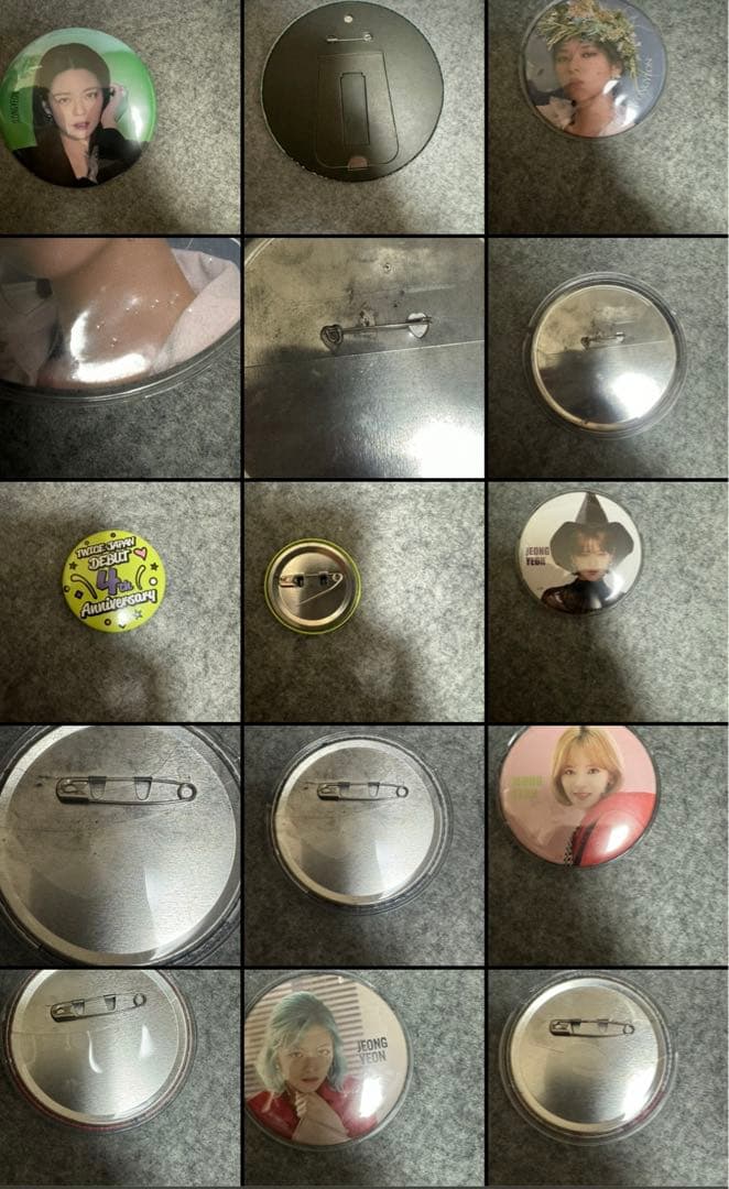twice ジョンヨン 缶バッジまとめ売り
